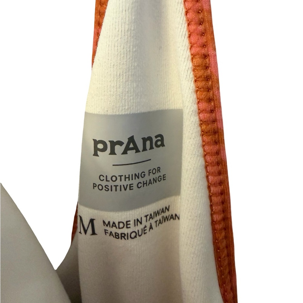 Prana Orange Floral Spaghetti-Strap Midi Dress - Picture 5 of 9